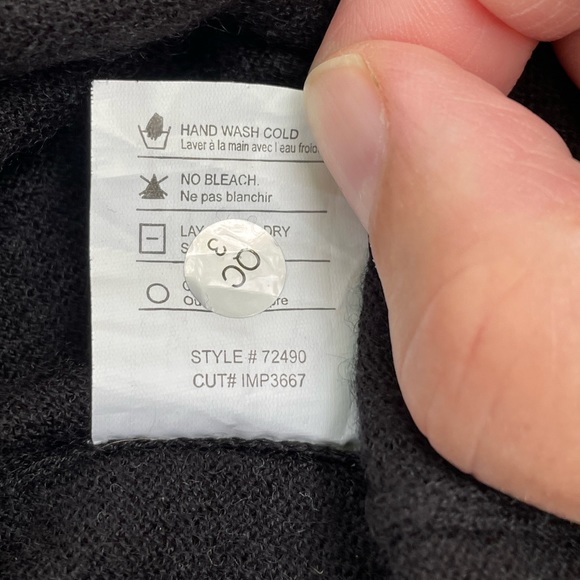 Vince Cashmere Black Sleeveless Sweater Cowlneck - Picture 9 of 10